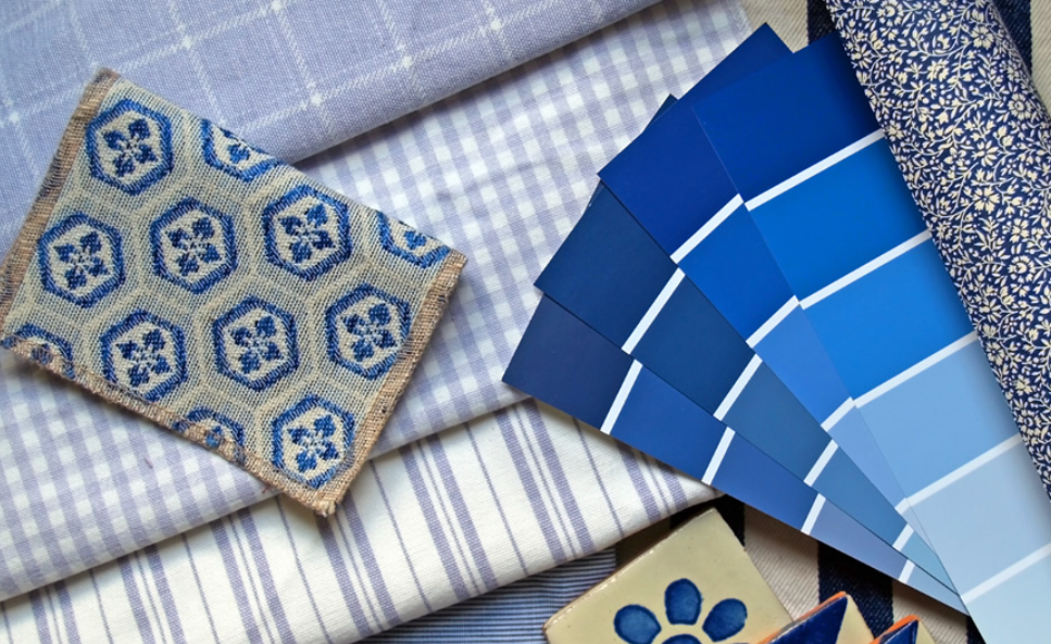 studio workspace and samples